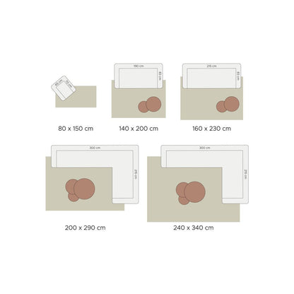 Rug New Berbero Beige 101 - 200 x 280 cm