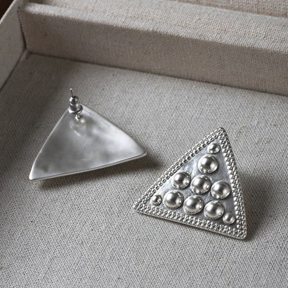 Geometric Triangle Bord Punk Earrings