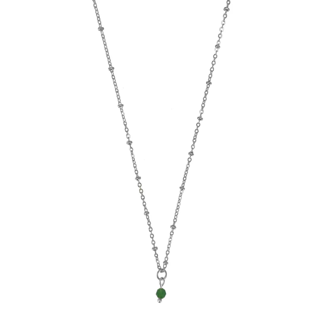 Birthstone Necklace - Silver (can be ordered per month)