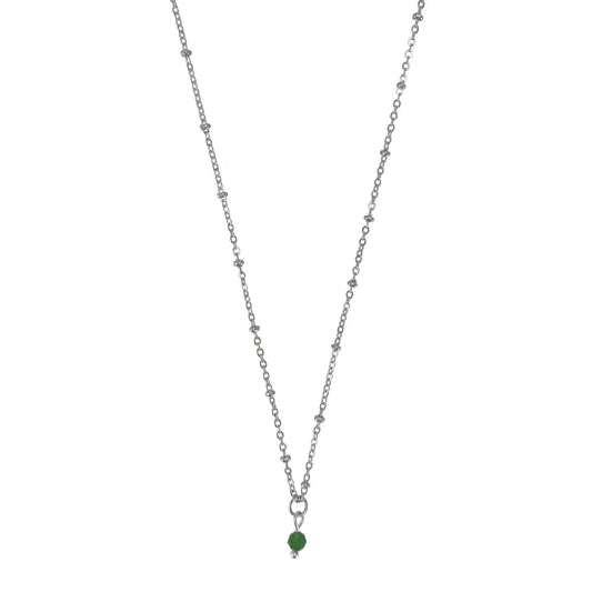 Birthstone Necklace - Silver (can be ordered per month)