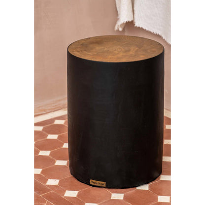 The Tribe Stool - Natural Black