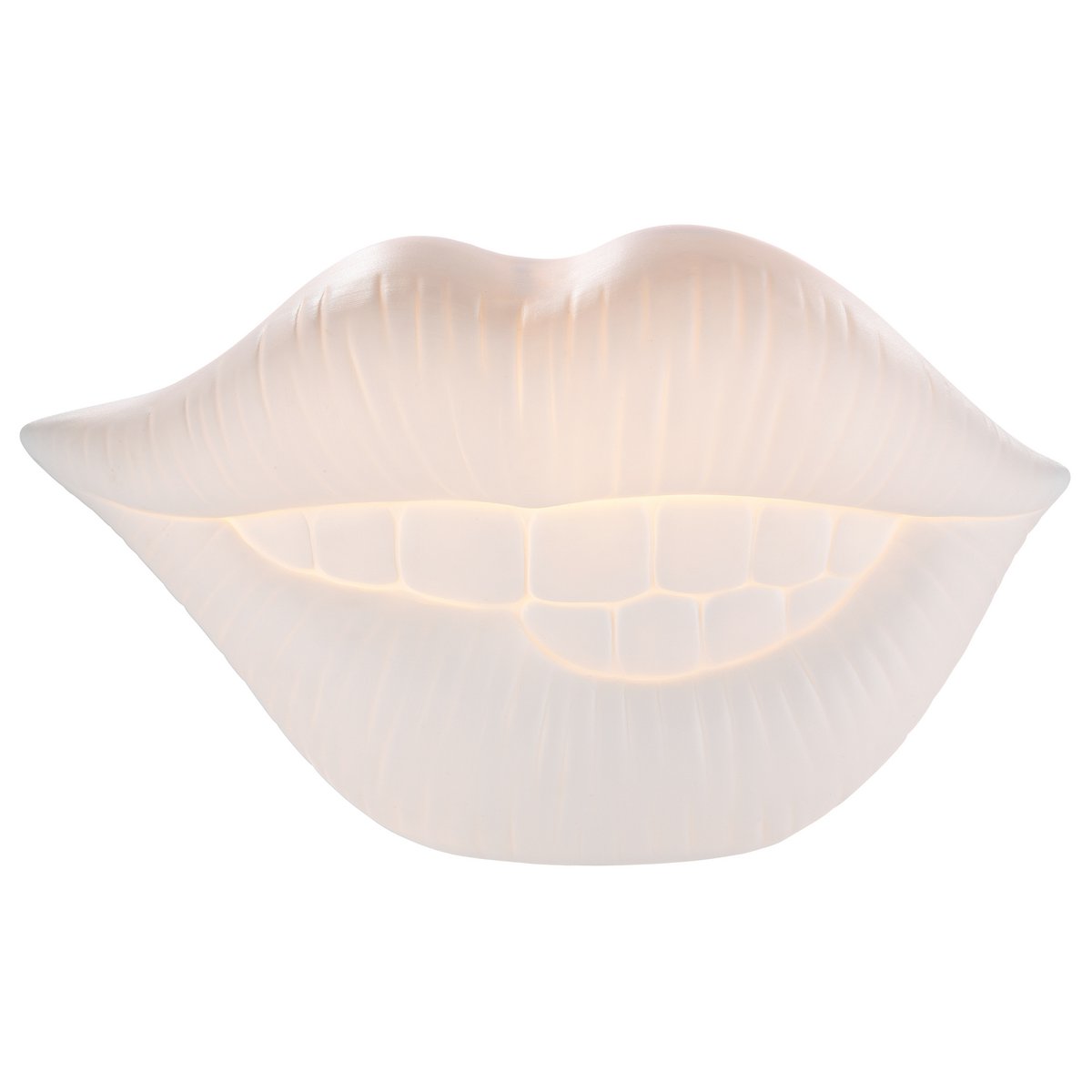 Porcelain lamp mouth