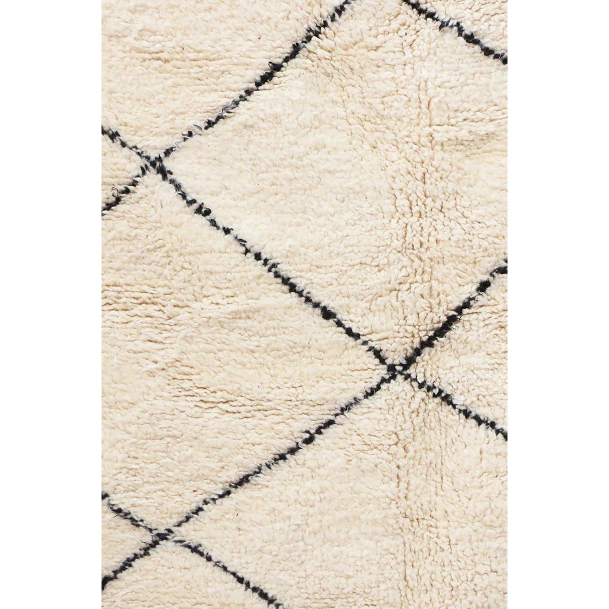 Pure wool Moroccan Berber rug 143 x 200 cm SOLD