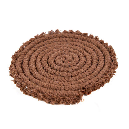 The Cotton Coaster - Dark Wallnut