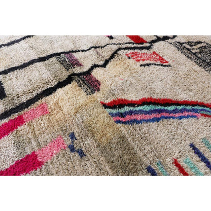 Colorful Berber rug from M'Rirt 168 x 266 cm