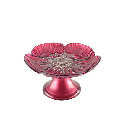 Fushia cake dish