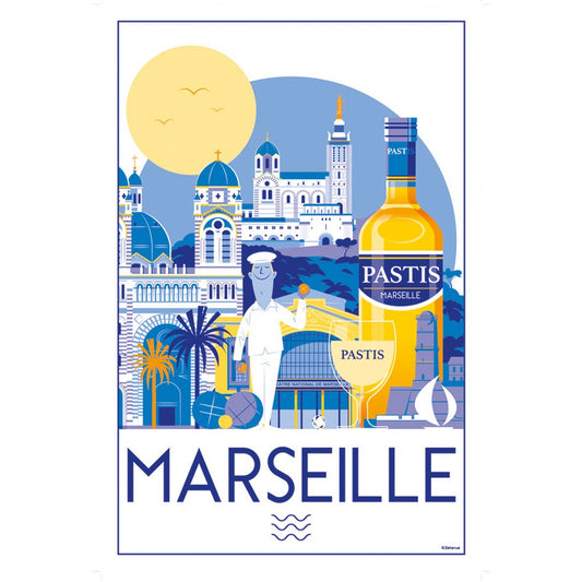 Marseille White 48 x 72 cloth