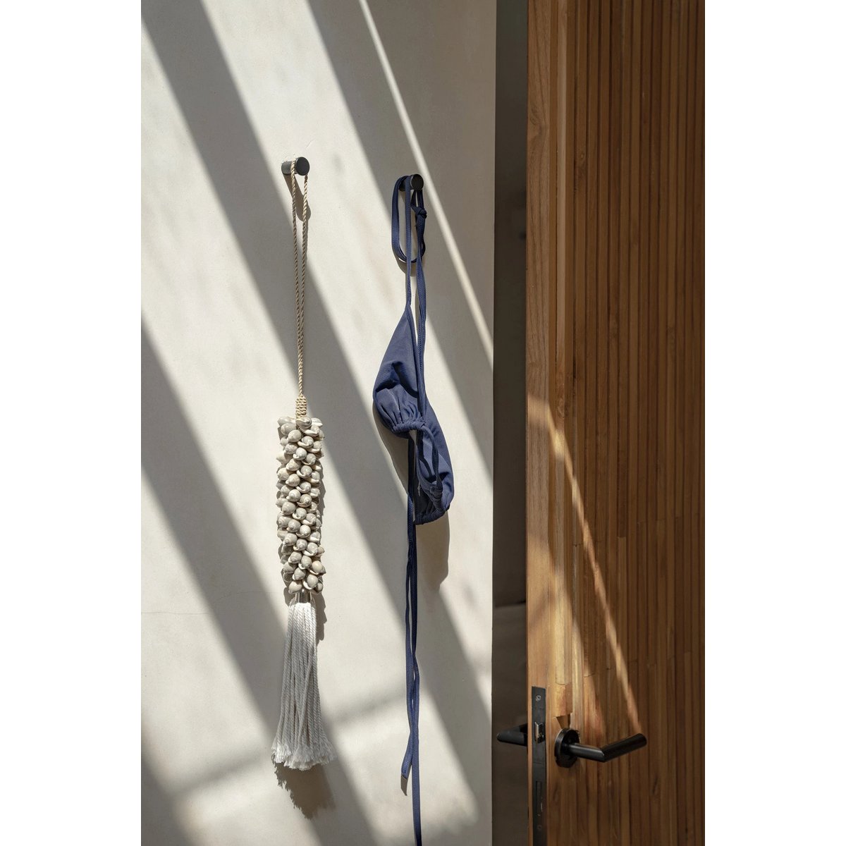 The Shell & Cotton Tassel - Grey