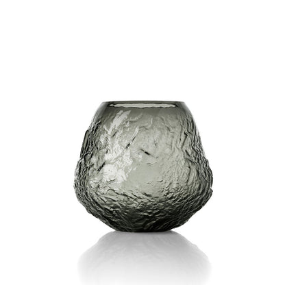The Earth Crater Vase - Black - L