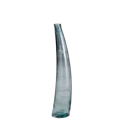 Glass vase Corno