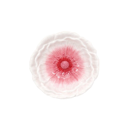 Capri pink dessert plate 20.5x20.5x2.5cm