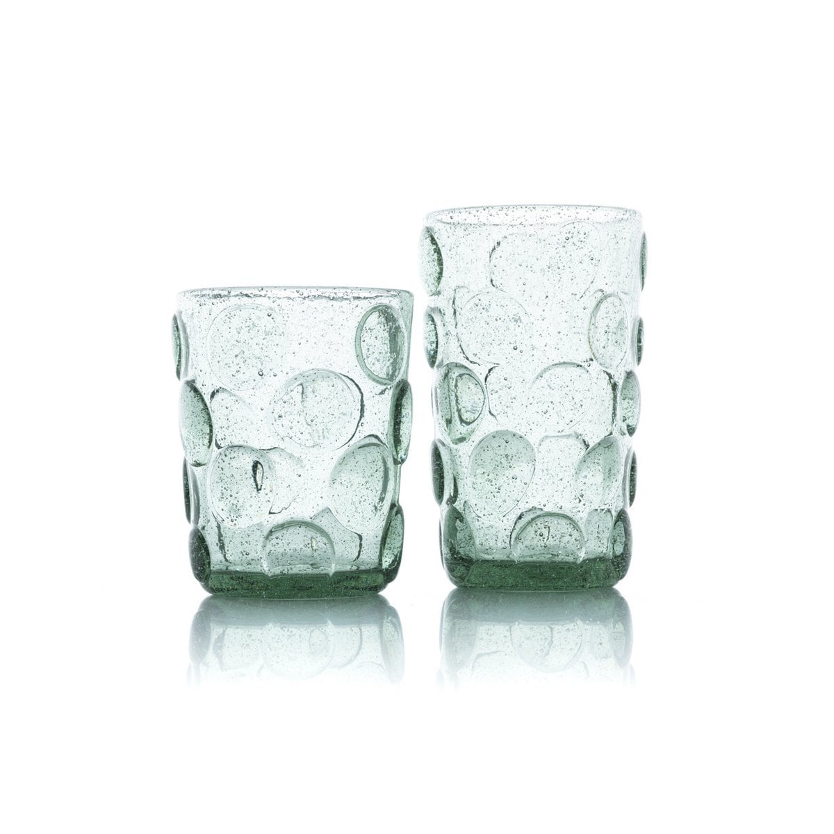 The Frosted Dot Highball - Aqua