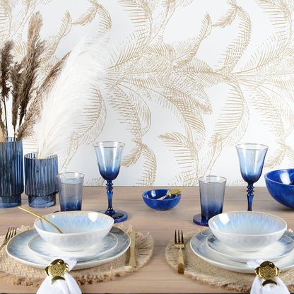 Light blue bowl 17.5cm