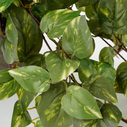 Artificial hanging plant Scindapsus hanging Green