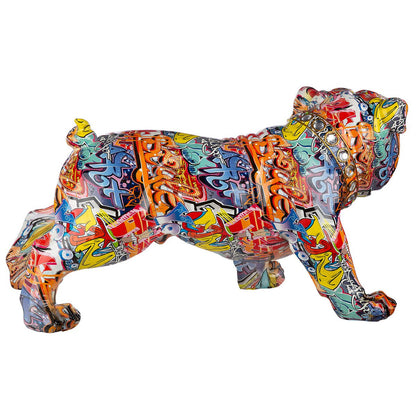 Poly XL Bulldog Street Art