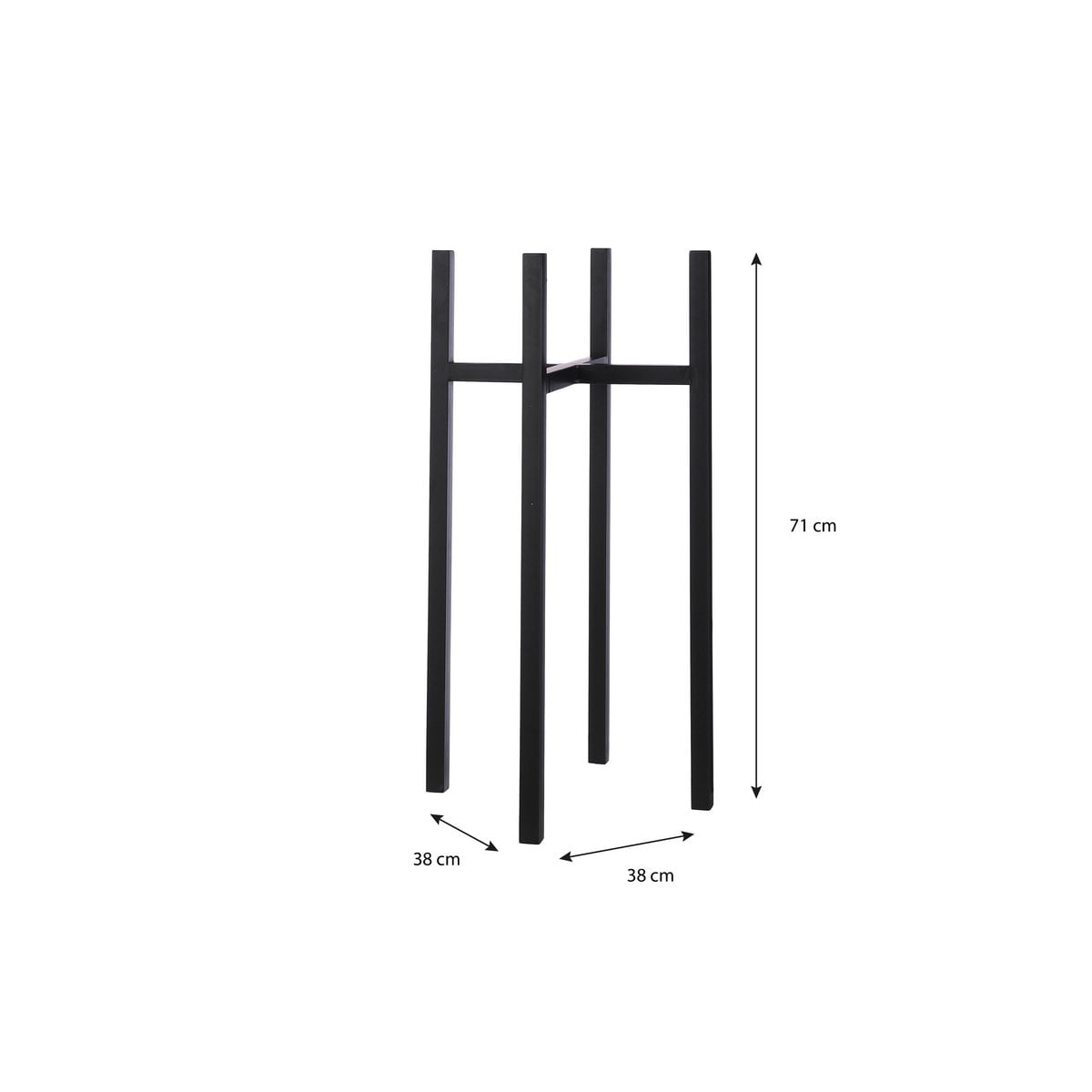 Plant stand Ascot Black