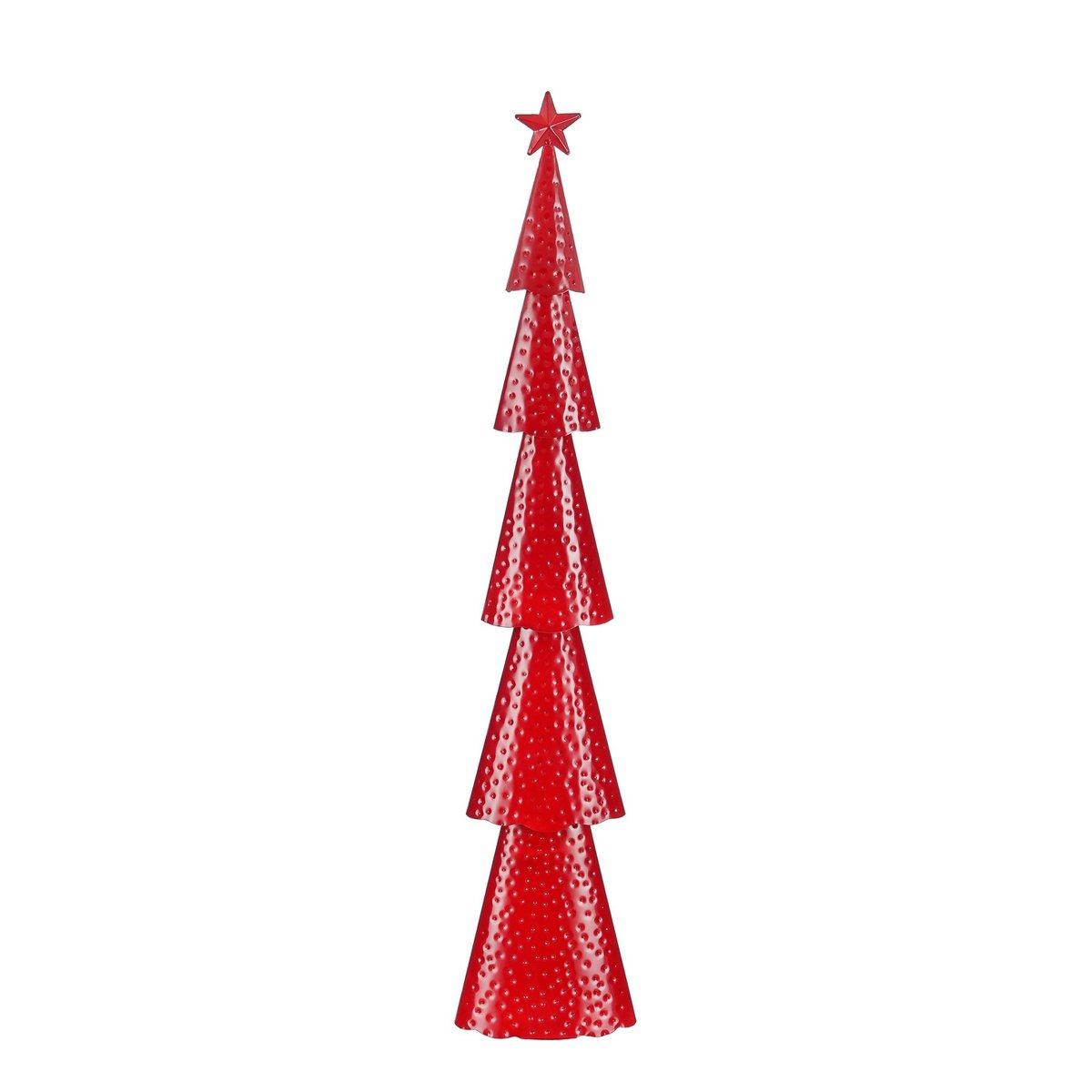 Decorative Christmas tree Red