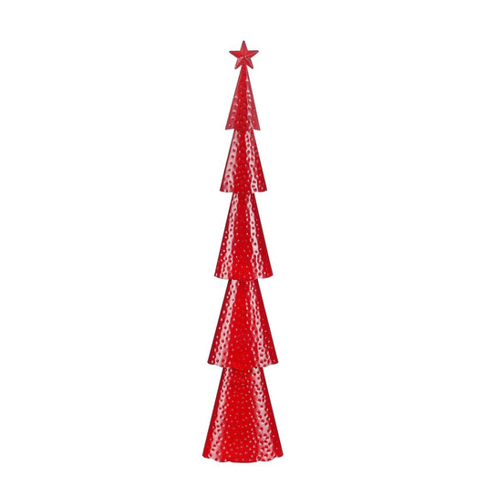 Decorative Christmas tree Red