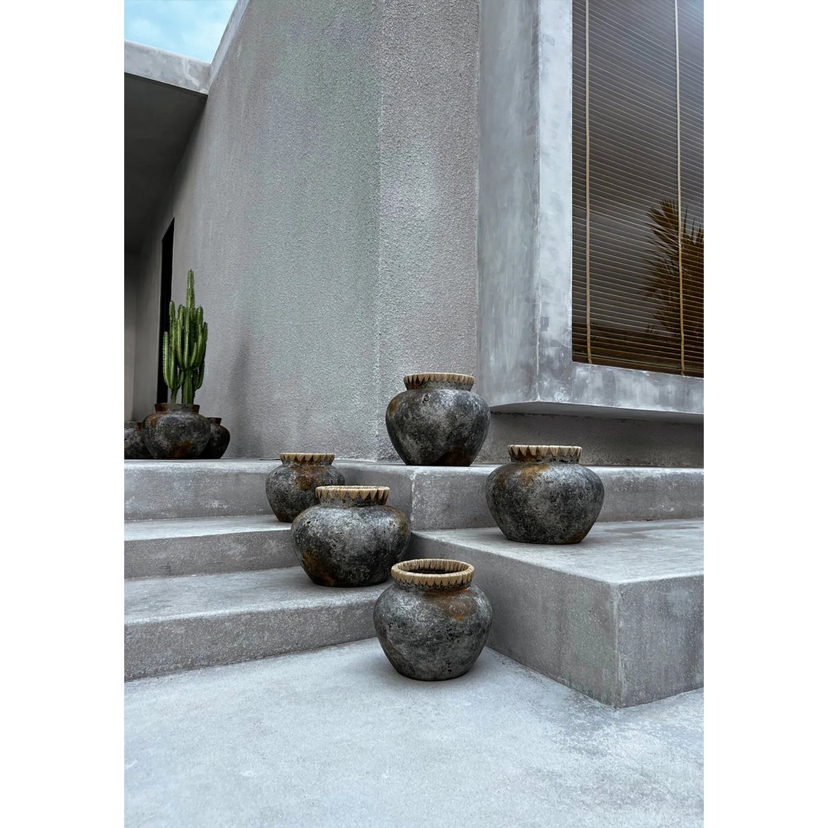 The Styly Vase - Antique Grey - M