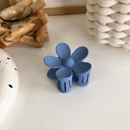 Minimalist Blue Color Tone Claw Hair Clips