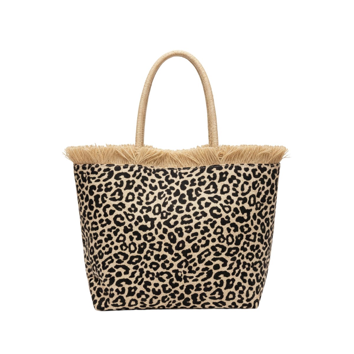 Leopard tote bag
