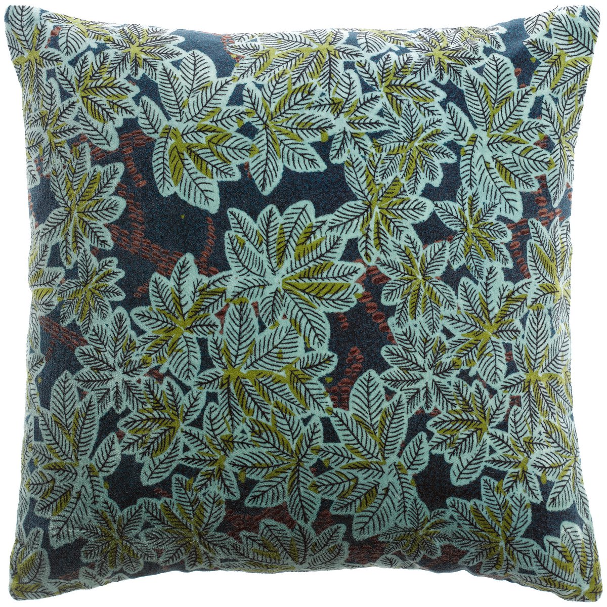 Ariane Petroleum printed cushion 45 x 45