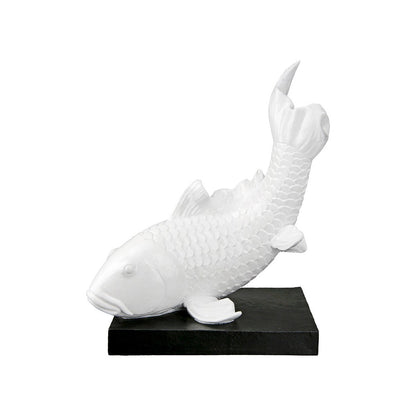 2 pcs. Set of bookends fish koi H.22 cm