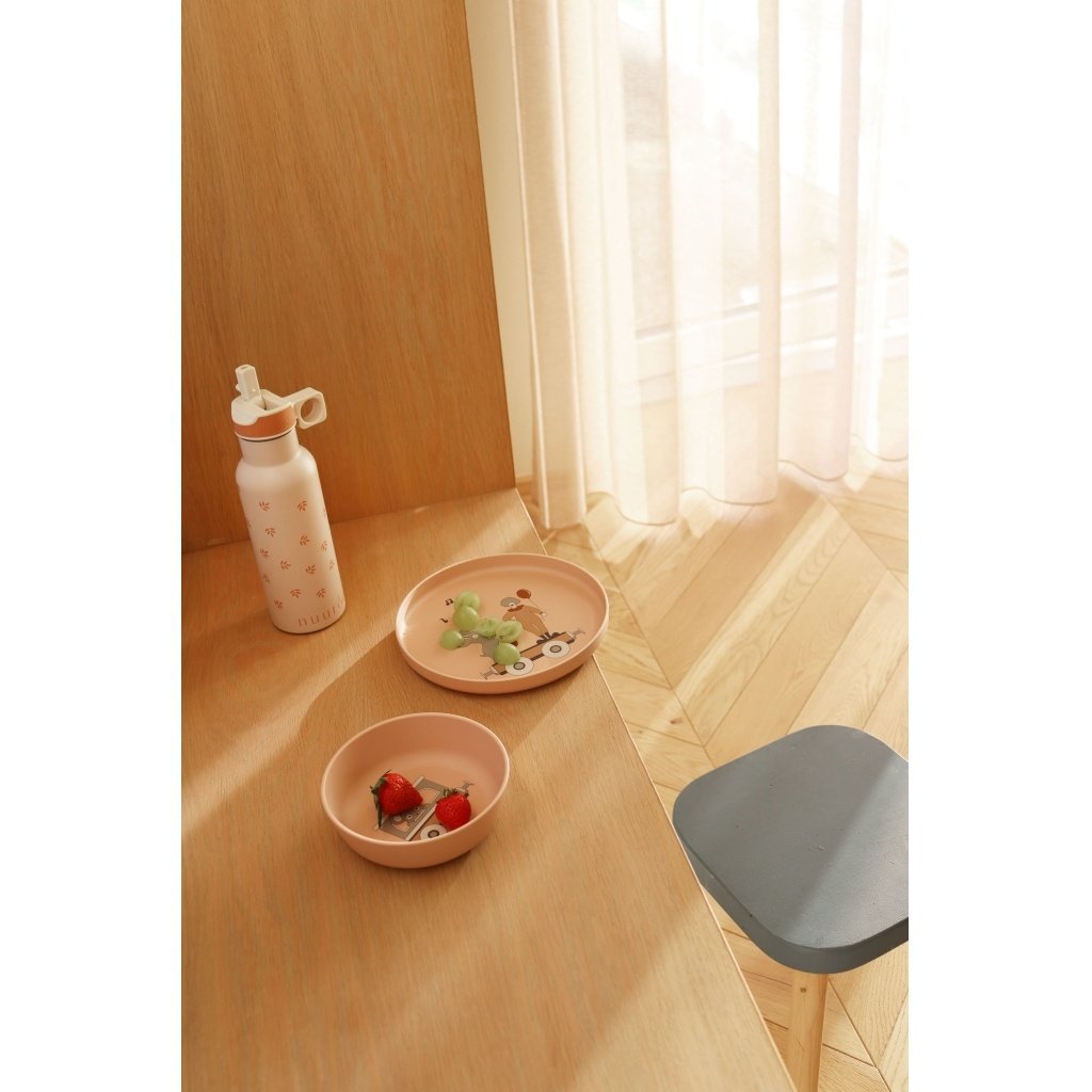 Villum bioplastic (PLA) deep plate 2 pcs.