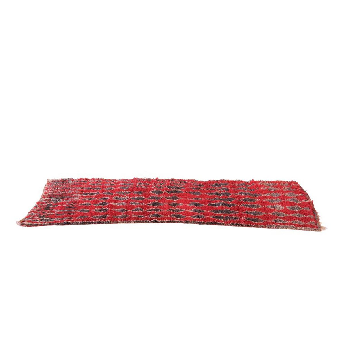 Pure wool Moroccan Berber rug 86 x 241 cm