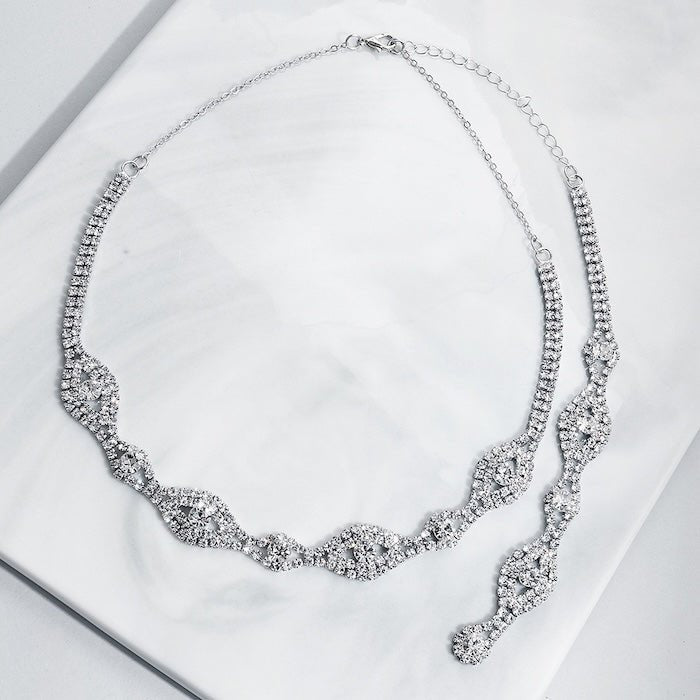 Bridal Back Necklace for the Wedding