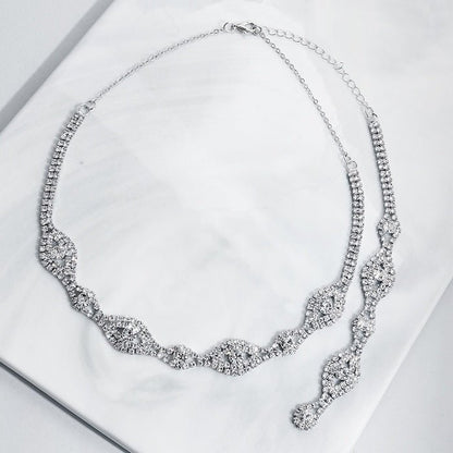 Bridal Back Necklace for the Wedding