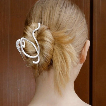 Music Cord Large Claw Metal Hair Clips