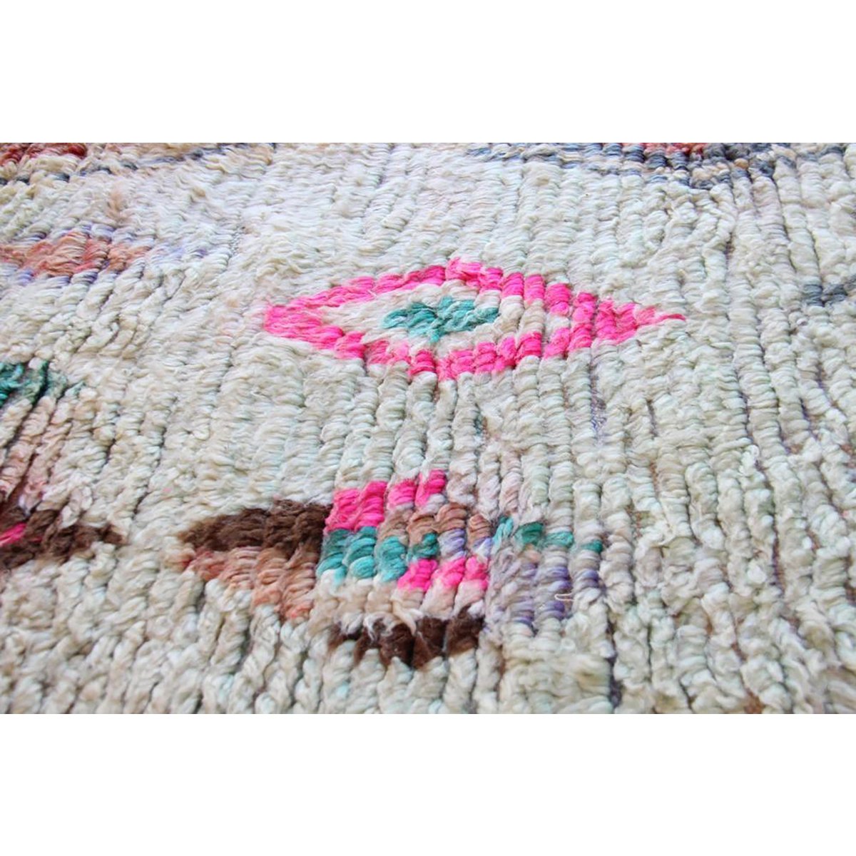 Moroccan Berber wool rug 143 x 240 cm