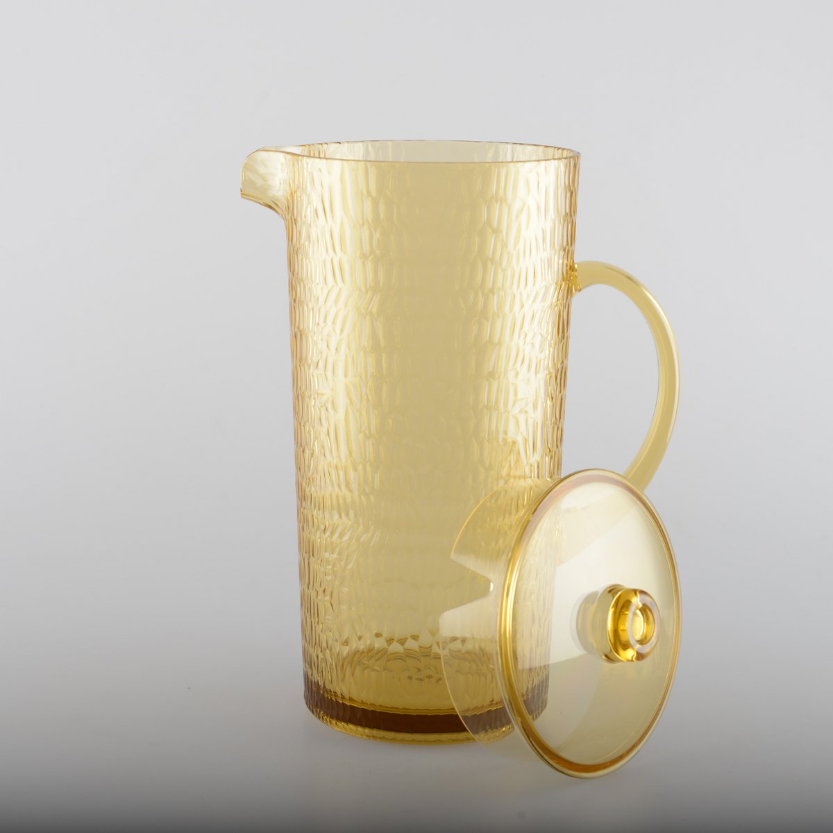 Acrylic yellow pitcher