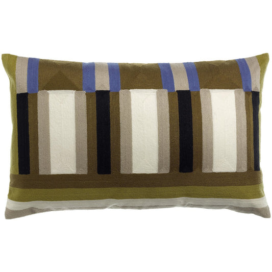 Jason Cèdre embroidered cushion 40 x 65