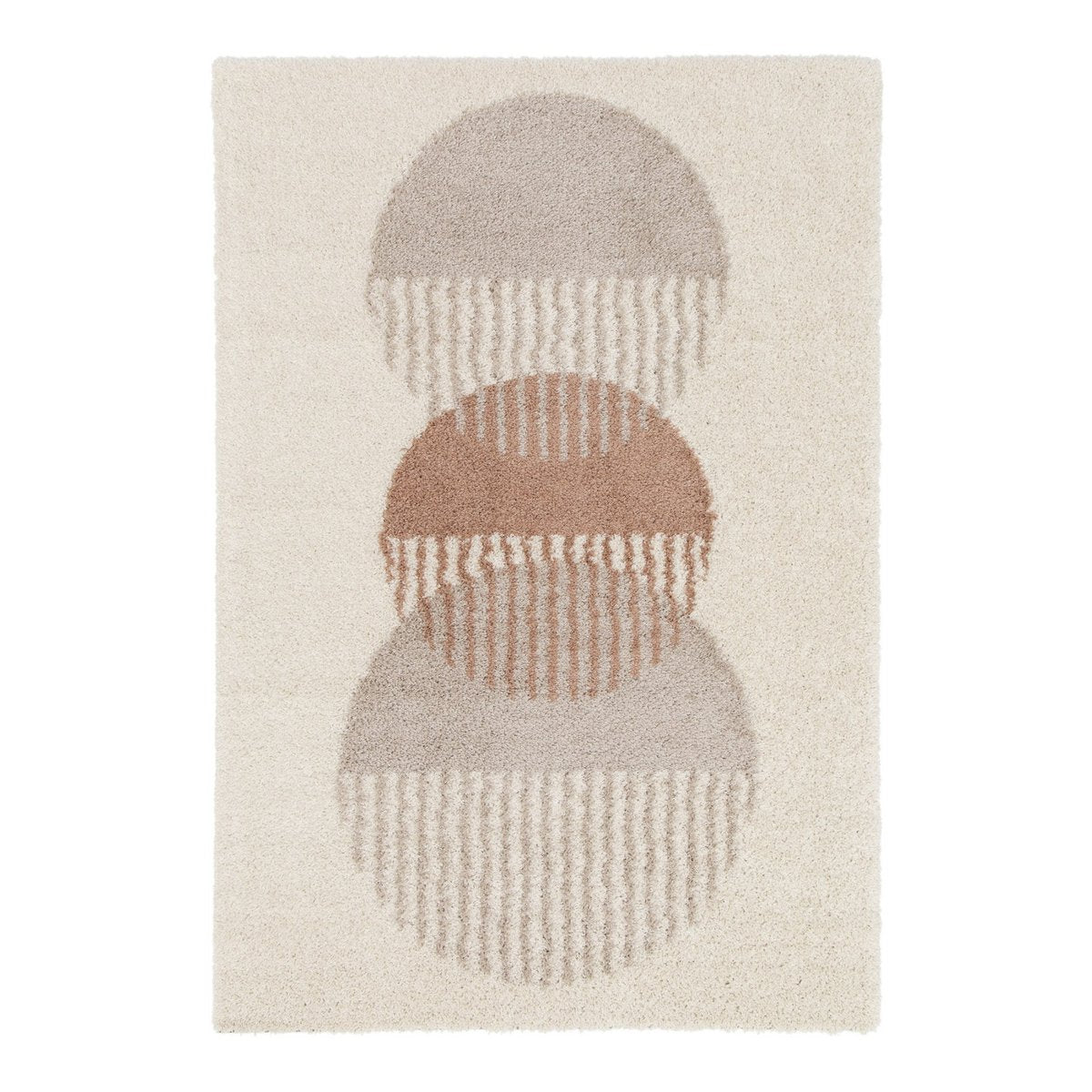 Soft and thick designer rug CHIAROSCURO