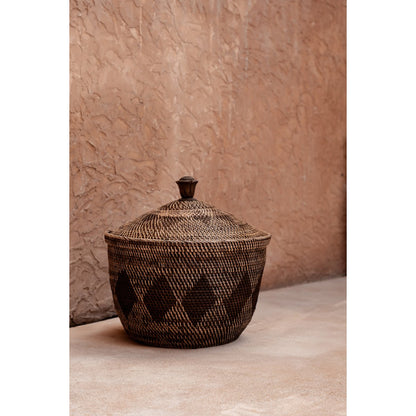 The Storage Crown Basket - Natural Brown