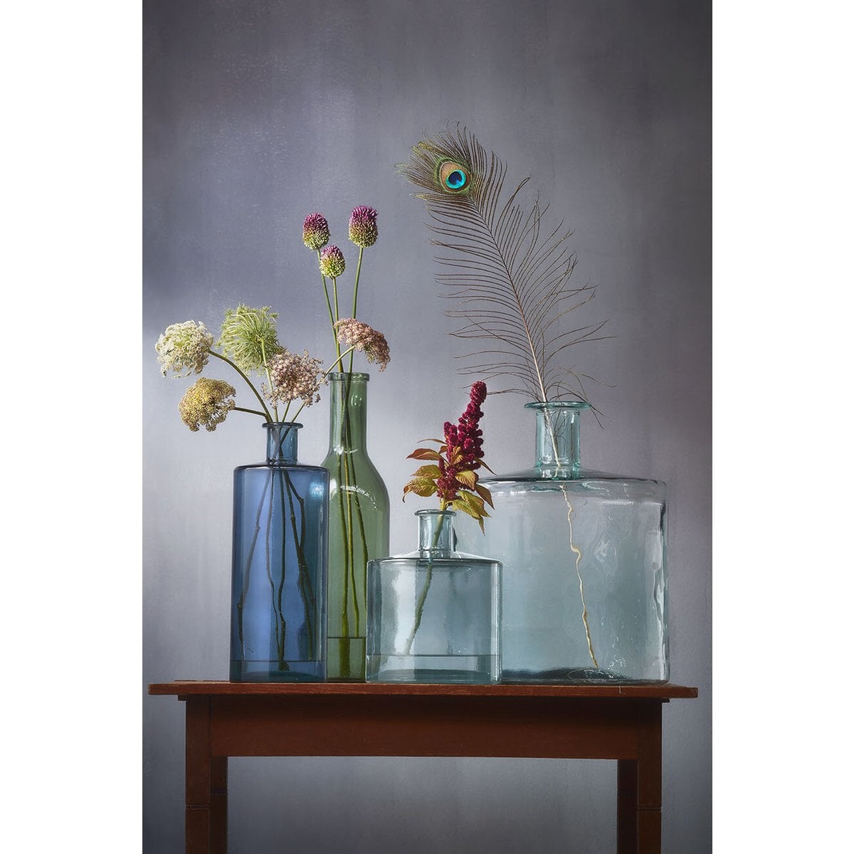 Decorative bottle of Guan Transparent