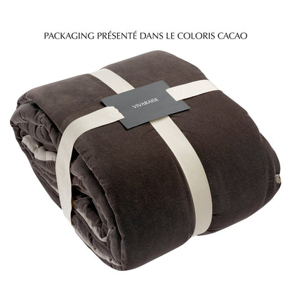 Elise Perle knotted stitch throw 140 x 200