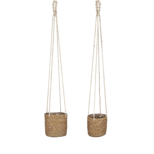 Plant basket set Atlantic Light brown