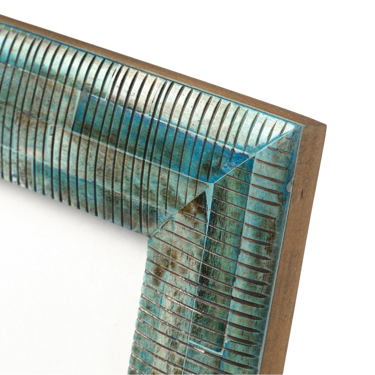 The Ocean Ripple Frame - Turquoise - 10x15