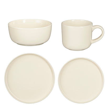 Crockery set Ozzu Off-white