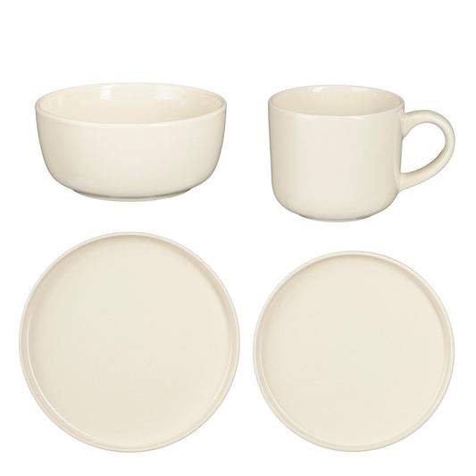 Crockery set Ozzu Off-white