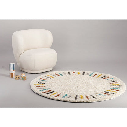 ARPEGE soft round children's rug