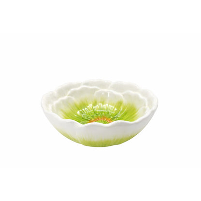 Capri green soup plate 17.5x17.5x7cm