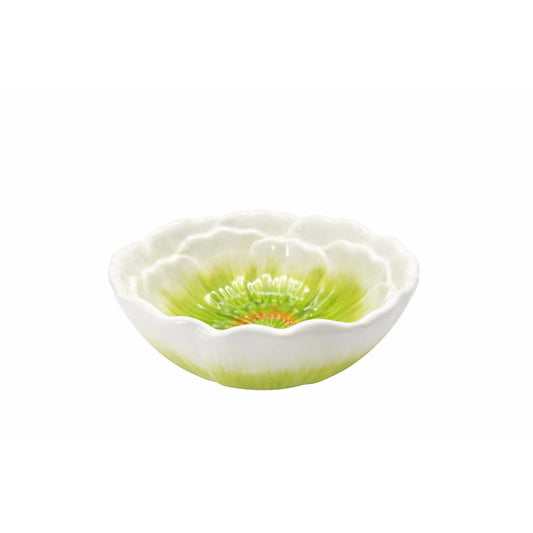 Capri green soup plate 17.5x17.5x7cm