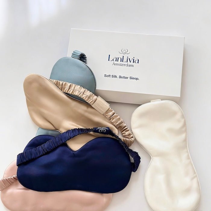 Oversized 22mm Mulberry Silk Sleep Mask - With Box