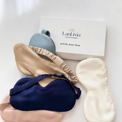 Oversized 22mm Mulberry Silk Sleep Mask - With Box