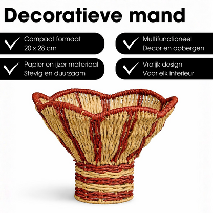 Storage basket Light brown