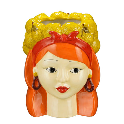 Flowerpot inside Funny Yellow